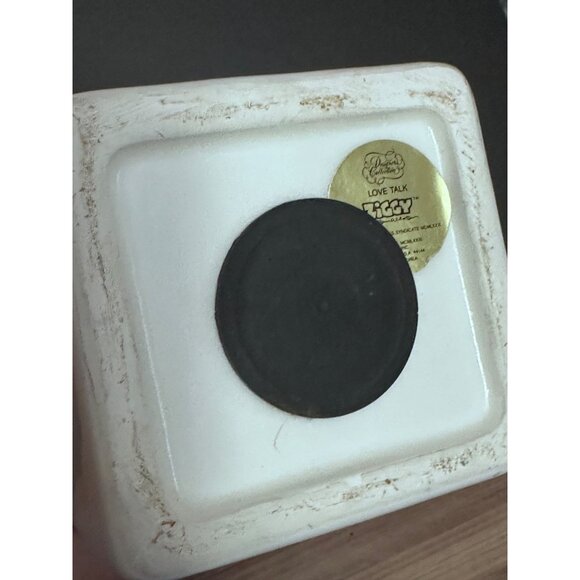 Ziggy Love Talk Ceramic Coin Bank  Heart & Dog By Tom Wilson - Picture 3 of 8